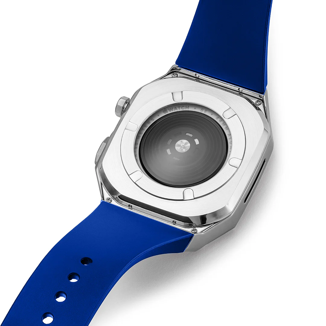 AG Trainer: Blue Apple Watch Case & Band 44mm - Image 3