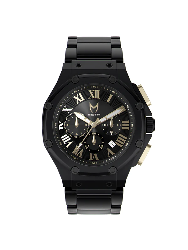 AM1019SS - AMBASSADOR BLACK /  BLACK / STEEL BAND - Image 5