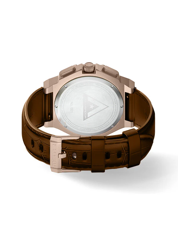 AM1029CB - AMBASSADOR ROSE GOLD / ROSE / CROC BAND WATCH - Image 5