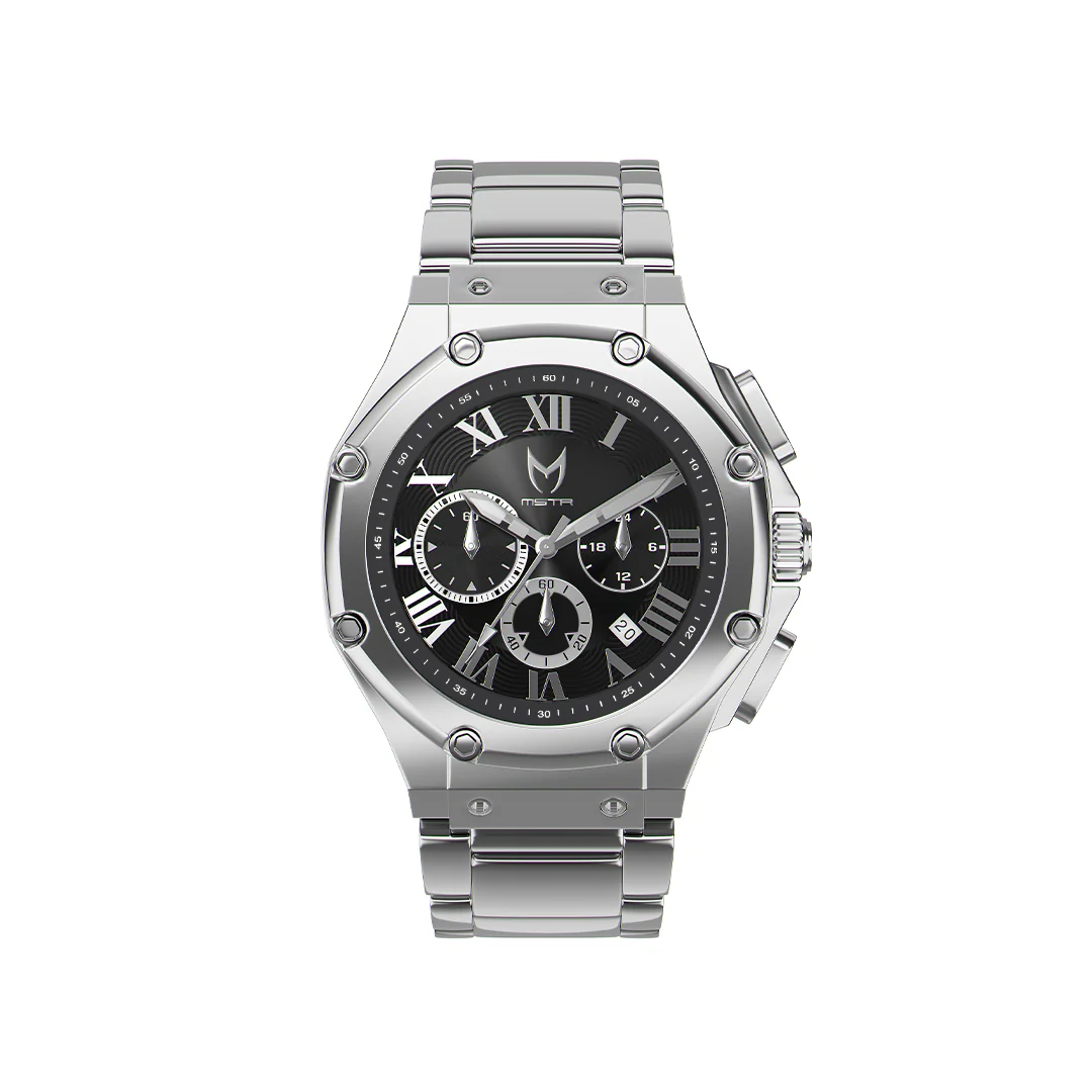 AM1045SSB - AMBASSADOR SILVER BRUSHED WATCH - Image 8