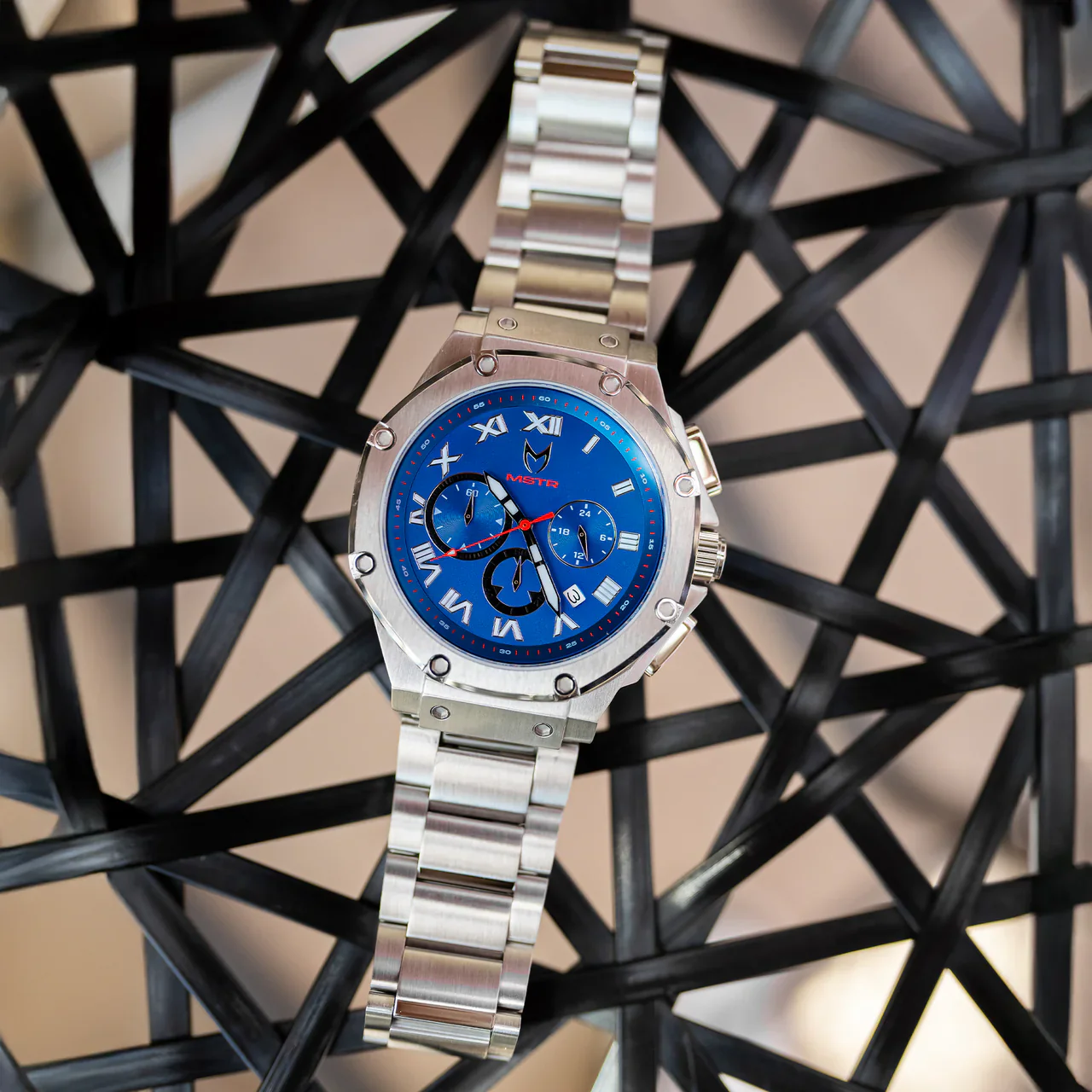 AM1054SS - AMBASSADOR SILVER / LA BLUE STEEL WATCH - Image 3