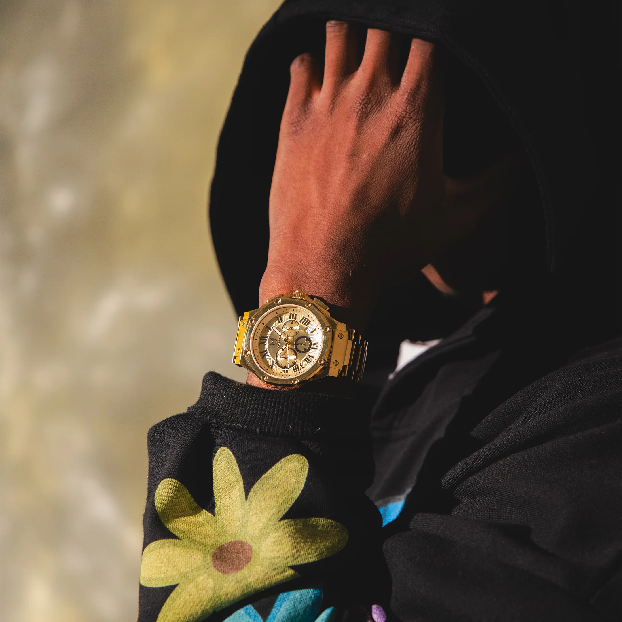 AM186SS - AMBASSADOR POLISH 18K PLATED / GOLD / SS BAND - Image 7