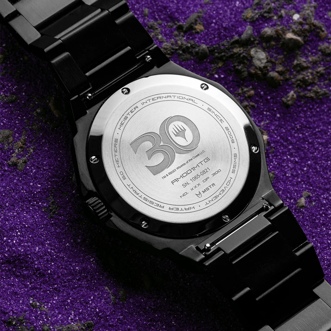 AM401MTG - 41MM BLACK 30th MAGIC THE GATHERING WATCH - Image 3