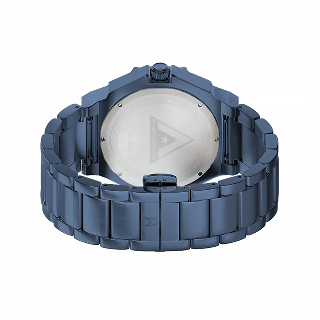 AM407SS - 41 MM VAN GOGH MATTE BLUE WATCH WITH STEEL STRAP - Image 5