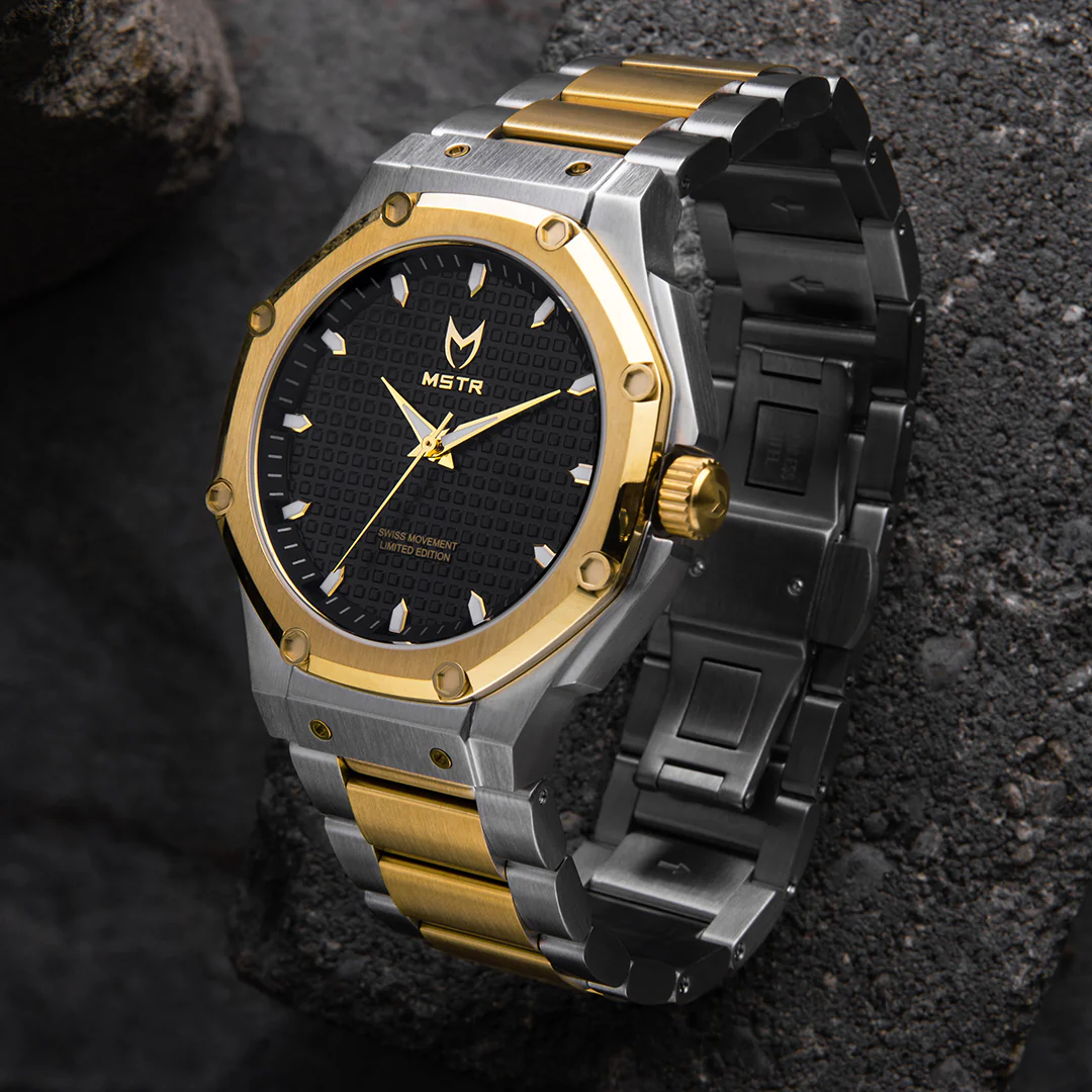 AM408SS - 41MM SILVER & GOLD WATCH - Image 3