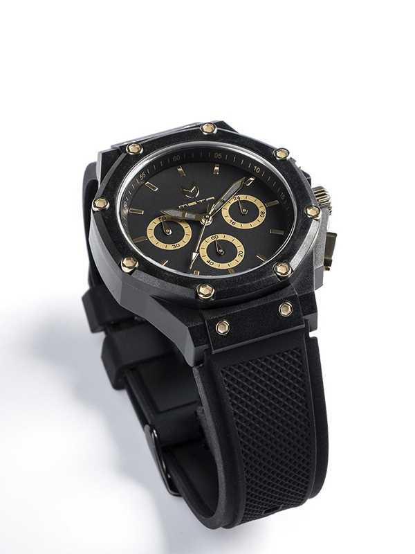 AX110RB - AMBASSADOR X BLACK / GOLD / RUBBER BAND - Image 3
