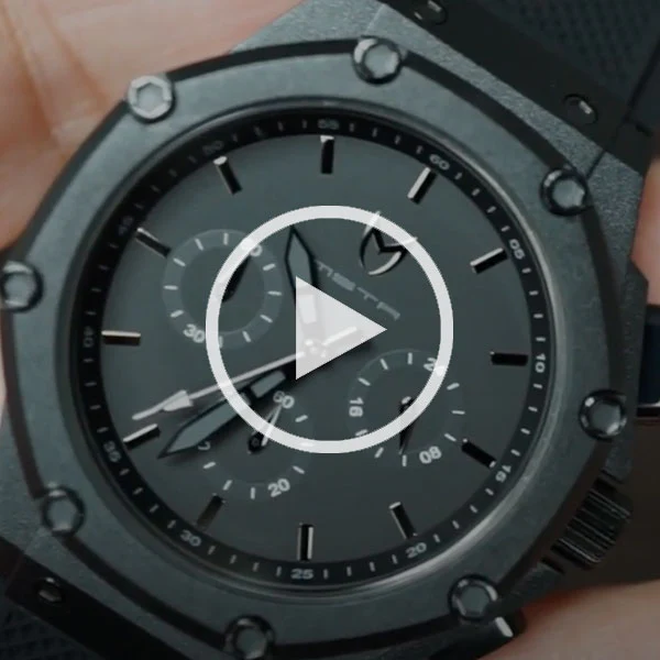 AX110RB - AMBASSADOR X BLACK / GOLD / RUBBER BAND - Image 5