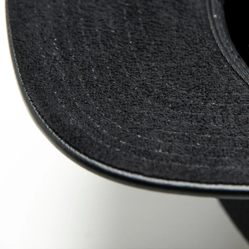 MSTR X Mitchell & Ness Snapback Hat - Black on Black - Image 5