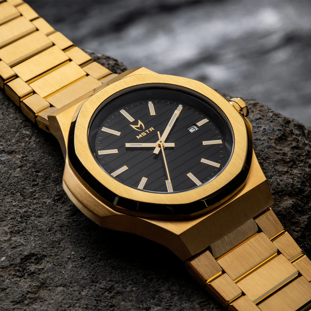 DS101SS - DAY TRIP GOLD STEEL BAND - Image 3