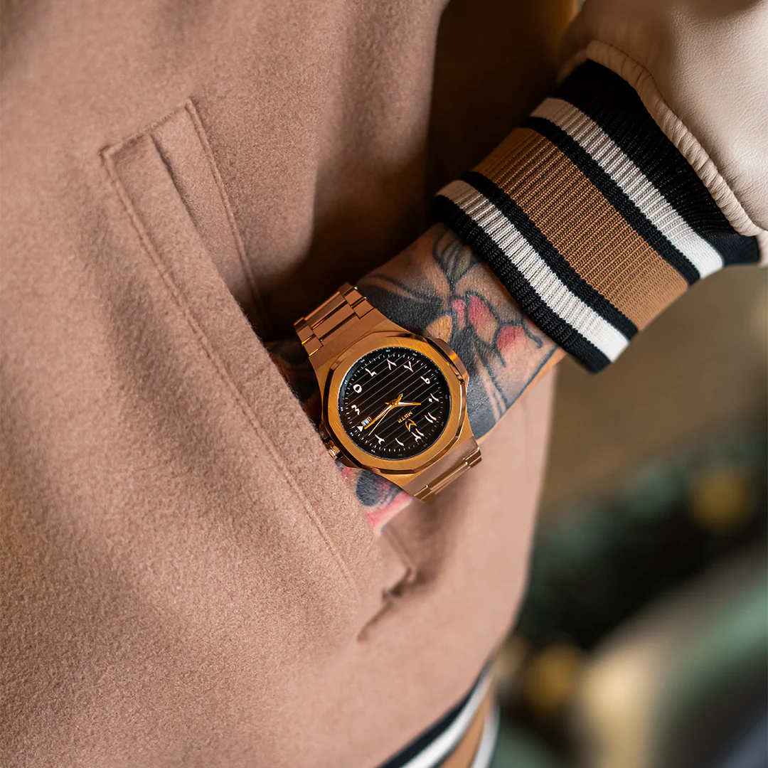 DS105SS - DAY TRIP STEEL ROSE GOLD WATCH - Image 4