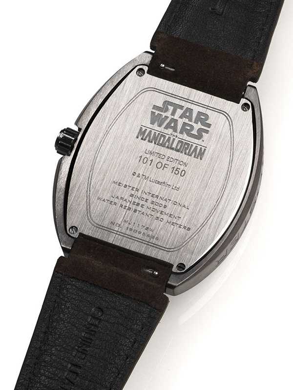 MJ117SW - MAJOR TITANIUM/ BLACK / LEATHER BAND - Image 5