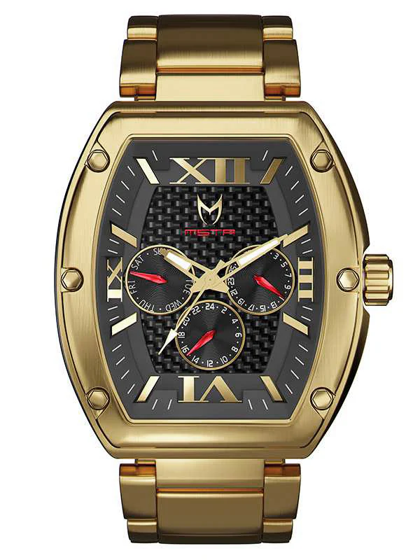 MJ122SS - MAJOR GOLD / BLACK / SS BAND - Image 3