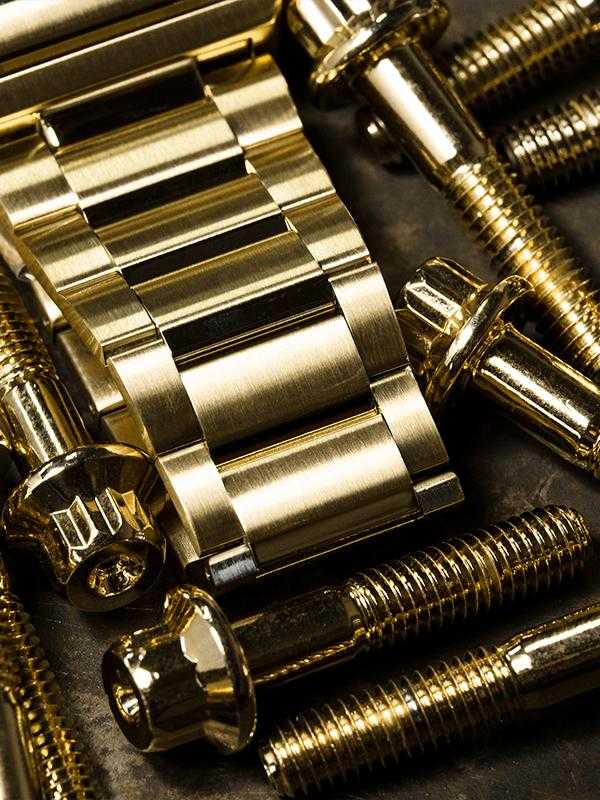 MJ122SS - MAJOR GOLD / BLACK / SS BAND - Image 6