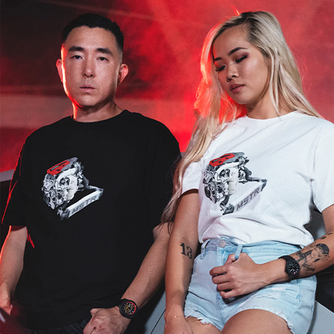 TYPE R ENGINE TEE - BLACK - Image 4